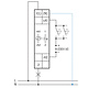 Eltako ER12DX-UC schakelrelais 1 maakcontact 16A 250V stuurspanning 12-230V AC/DC 1 module DIN-rail