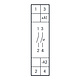 Eltako ER12-200-UC schakelrelais DIN-rail 2 maakcontacten 16A 12-230V AC/DC 4A