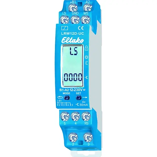 Eltako LRW12D-UC sensorrelais sensormodule 3 kanalen 8-230V AC/DC 1 module