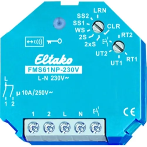 Eltako FMS61NP-230V schakelactor 230V 2 relais 0,8W
