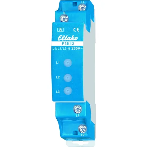Eltako P3K12-230V fase-indicator 230V fase-uitvalbewaking