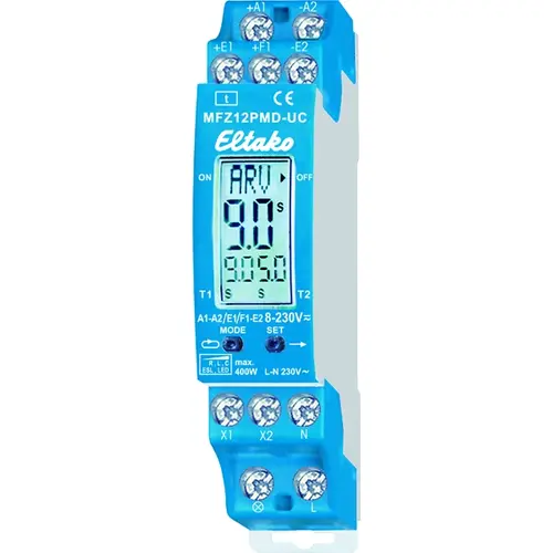 Eltako MFZ12PMD-UC multifunctioneel tijdrelais DIN-rail 1 module breed 400W