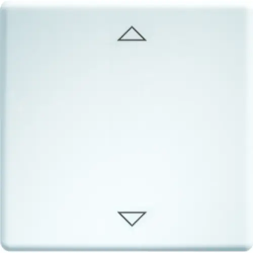 Eltako W-FT55-rw+2P wip enkele 55x55mm voor taster en schakelaar mat wit