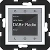 Hager Berker WAN6011WM radio touch DAB+ A1/A8/C1/C8 lichtwit mat