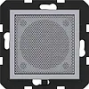 Hager Berker WAN6211TA luidspreker voor radio touch A1/A8/C1/C8 titaan