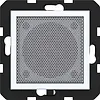 Hager Berker WAN6211WM luidspreker voor radio touch A1/A8/C1/C8 lichtwit mat
