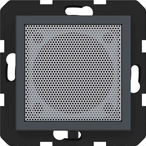 Hager Berker WAN6211AT luidspreker voor radio touch A1/A8/C1/C8 antraciet mat