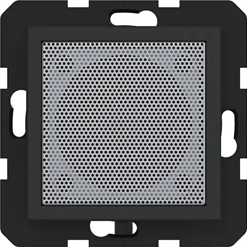 Hager Berker WAN6211BM luidspreker voor radio touch A1/A8/C1/C8 nachtzwart mat