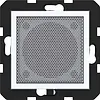 Hager Berker WAN6211WG luidspreker voor radio touch A1/A8/C1/C8 lichtwit glans