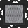 Hager Berker WAN6211BG luidspreker voor radio touch A1/A8/C1/C8 nachtzwart glans