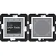 Hager Berker WAN6010WG radio touch DAB+ met luidspreker A1/A8/C1/C8 lichtwit glans