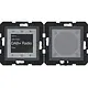 Hager Berker WAN6010AT radio touch DAB+ met luidspreker A1/A8/C1/C8 antraciet mat
