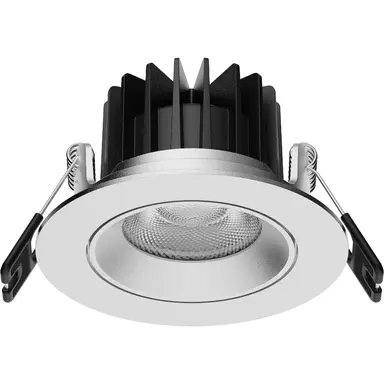Opple 540001480800 LED-inbouwspot Sophia 85mm 10W 900lm 2700/3000/4000K UGR16 IP44 dimbaar CRI90 aluminium