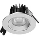 Opple 540001480800 LED-inbouwspot Sophia 85mm 10W 900lm 2700/3000/4000K UGR16 IP44 dimbaar CRI90 aluminium