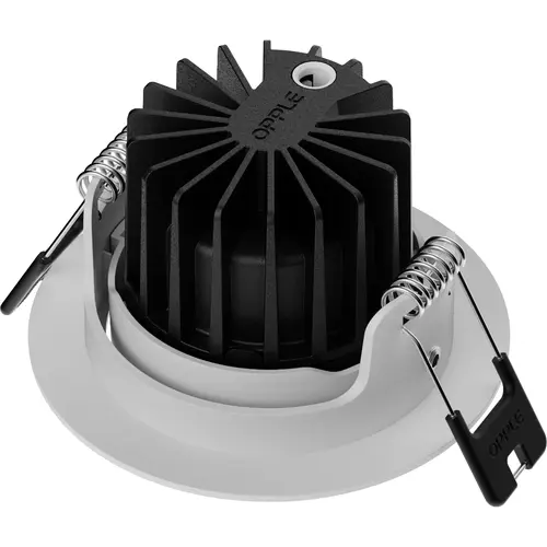 Opple 540001480000 LED-inbouwspot Sophia 85mm 10W 900lm 2700/3000/4000K UGR16 DALI IP44 dimbaar CRI90 wit