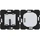 Hager Berker WAN6110BM radio touch DAB+ met Bluetooth en luidspreker A1/A8/C1/C8 nachtzwart mat