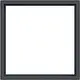 Hager Berker WAF7073AT tussenring 50x50mm A1/A8/C1/C8 antraciet mat