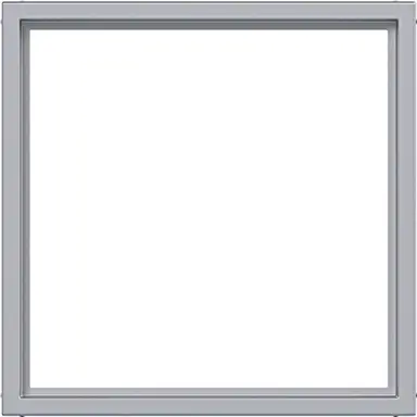 Hager Berker WAF7073TA tussenring 50x50mm A1/A8/C1/C8 titaan