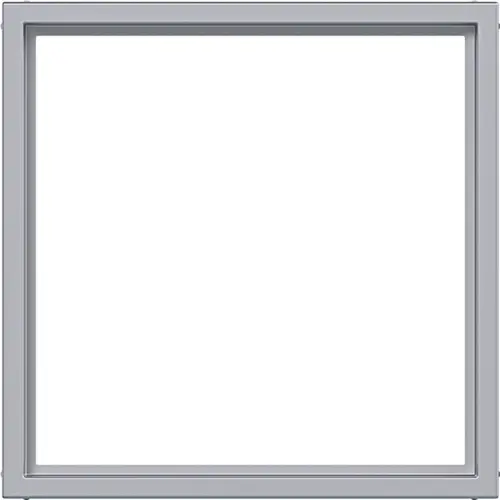 Hager Berker WAF7073TA tussenring 50x50mm A1/A8/C1/C8 titaan