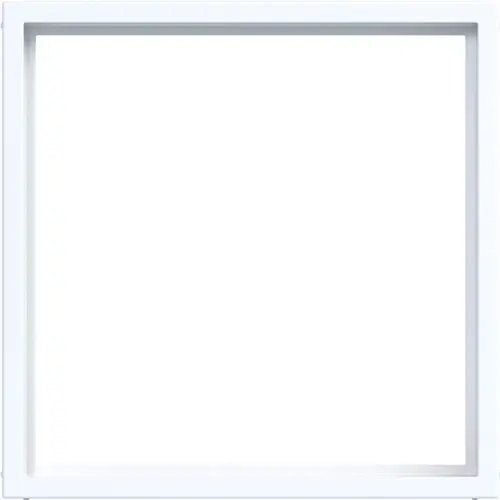 Hager Berker WAF7073WG tussenring 50x50mm A1/A8/C1/C8 lichtwit glans