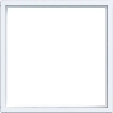 Hager Berker WAF7073WM tussenring 50x50mm A1/A8/C1/C8 lichtwit mat