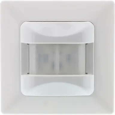 Klemko IB-PIR-WAND Lumiko 870540 bewegingsmelder inbouw wand 1600W 180° 8m 3-draads IP40