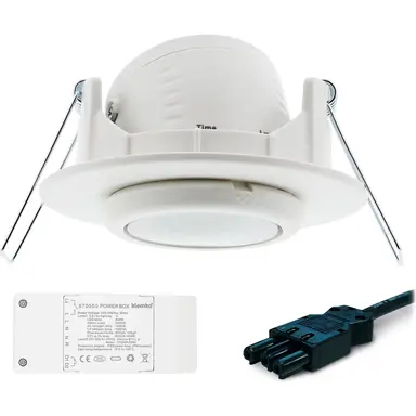 Klemko PLF-IB-PIR-WI aanwezigheid detector plafond PIR 2300W 7M 40m²