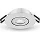 Klemko LCB-SPOT-62RB-NW Lumiko 863722 LED-inbouwspot Siena COB inbouw richtbaar 3,1W 350mA 4000K IP44 CRI90 dimbaar RVS-look