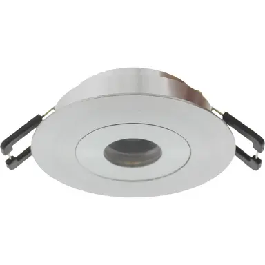 Klemko LED-SPOT-62-WW Lumiko 876726 LED-inbouwspot Siena Fix XPG inbouw vast 2,1W 700mA 3000K IP44 dimbaar RVS-look