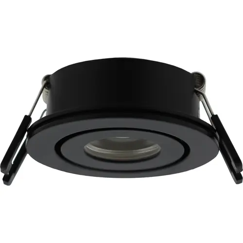 Klemko LED-SPOT-Z-EWW Lumiko 876743 Venice XPG inbouwspot 2,1W 700mA 2700K IP44 dimbaar zwart