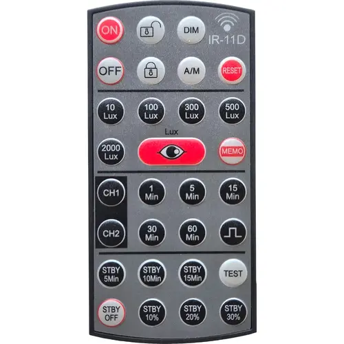 Klemko IR-11-DIM Lumiko 870625 afstandsbediening bewegingsmelder zwart