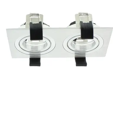 Klemko LIA-BON-2VRH-WH Lumiko 863914 inbouwarmatuur Bonnita rechthoek 2-voudig 180x90mm wit