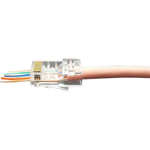 Klemko RJ45-EZ-C5E 183279 RJ-connector RJ45 8p8c rond massief AWG 23-26
