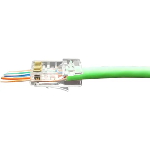 Klemko RJ45-EZ-C6 183283 RJ-connector RJ45 8p8c rond massief AWG 23-26
