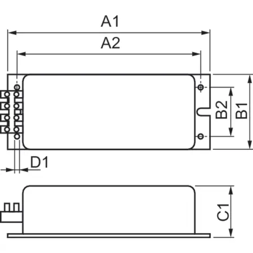 Philips BSX55H26 Voorschakelapparaaat 1x55w conventioneel OP=OP