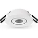 Klemko SPOT-W-62RB-WW Lumiko 876719 LED-inbouwspot richtbaar Siena XPG 2,1W 700mA 3000K IP44 dimbaar wit