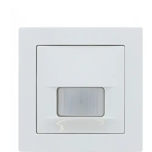 Klemko IB-PIR-W-55X55 Lumiko 870543 bewegingsmelder inbouw wand 2000W 180° 8m 3-draads IP20