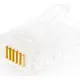 Klemko RJ116P4CPLS 183246 RJ-connector RJ11 6p4c plat AWG 24-26
