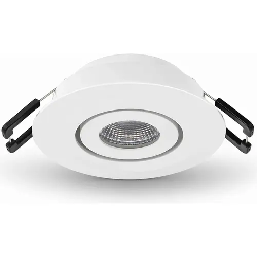 Klemko LCB-SPOTW62R-WW Lumiko 863712 LED-inbouwspot richtbaar Siena COB 3,1W 350mA 3000K IP44 wit