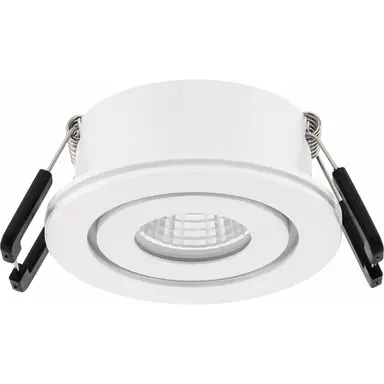 Klemko LCB-SPOT-W-3 3DTW Lumiko 863734 LED-inbouwspot Venice COB 3W 500mA Dim-to-Warm dimbaar CRI90 IP44 wit