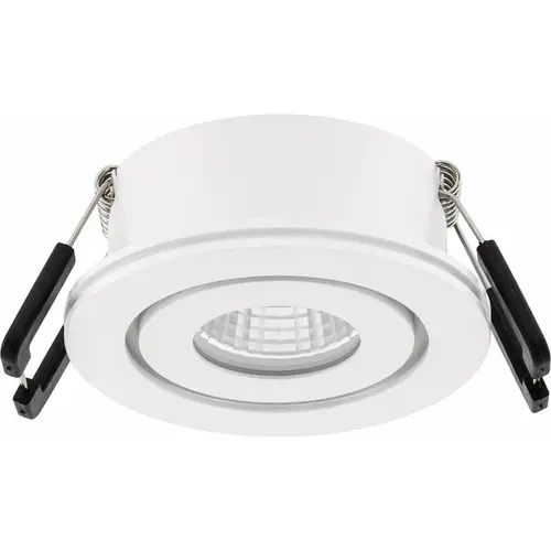 Klemko LCB-SPOT-W-3 3DTW Lumiko 863734 LED-inbouwspot Venice COB 3W 500mA Dim-to-Warm dimbaar CRI90 IP44 wit