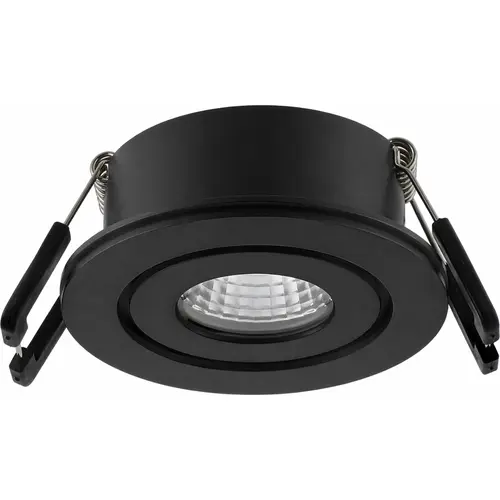 Klemko LCB-SPOT-Z-DTW Lumiko 863745 LED-inbouwspot Venice COB 3W 500mA Dim-to-Warm dimbaar CRI90 IP44 zwart