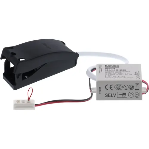 Klemko LD-MINI-10-350D Lumiko 860308 LED-driver constante stroom 350mA 10W 1-kanaals dimbaar IP20