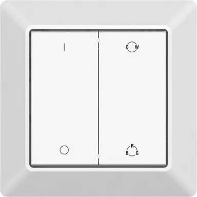 Klemko WZ-KIN-RGB/CW-W-LE Lumiko 860708 wandzender kinetisch RGB/TW 1 kanaal wit