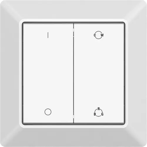 Klemko WZ-KIN-RGB/CW-W-LE Lumiko 860708 wandzender kinetisch RGB/TW 1 kanaal wit