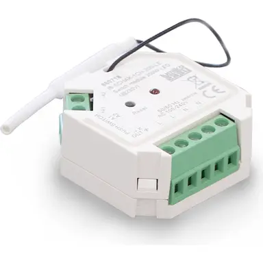 Klemko IB-SCHAK-1CH-200-LE Lumiko 860718 schakelmodule inbouw Easy 1-kanaals LED 200W Bluetooth IP20