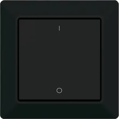 Klemko WZ-KIN-1CH-ZW-LE Lumiko 860698 wandzender kinetisch 1 kanaal zwart