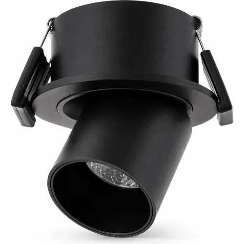 Klemko LCB-SIB-PI-ZW-WW Lumiko 863752 LED-semi-inbouwspot richtbaar Piran COB 3,1W 350mA 3000K dimbaar CRI90 zwart