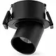 Klemko LCB-SIB-PI-ZW-WW Lumiko 863752 LED-semi-inbouwspot richtbaar Piran COB 3,1W 350mA 3000K dimbaar CRI90 zwart
