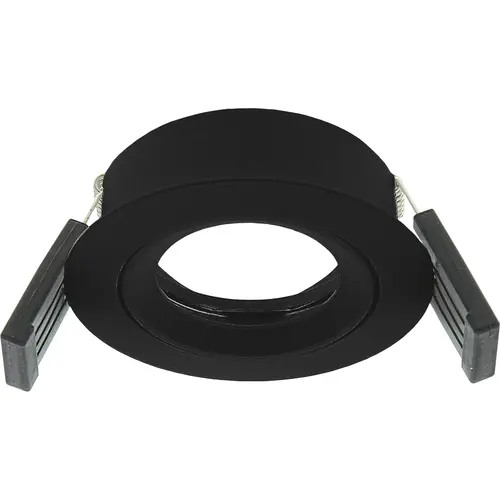 Klemko LIA-LM-RK78-ZW Lumiko 868786 inbouwarmatuur modulair rond 1-voudig 78mm kantelbaar zwart